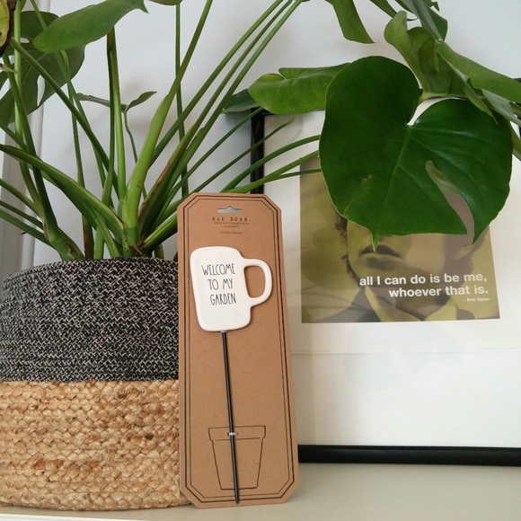 NWT Rae Dunn Garden Marker "welcome to my garden" - Picture 3 of 3